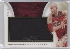 2013-14 Panini Immaculate Standard Materials /75 Zydrunas Ilgauskas #4