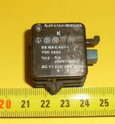 Klöckner Moeller Kontaktblock K (1NC-21,22; 1NO-13,14)