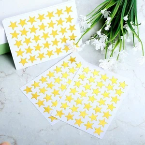 600 Reward Stars Bronze Silver Gold Foil Stickers Home School Student Teacher - Picture 1 of 37