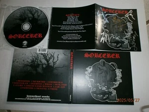 Sorcerer (Sweden): s/t compilation digipak (1995, Hammerheart Rec., signed cover - Bild 1 von 2