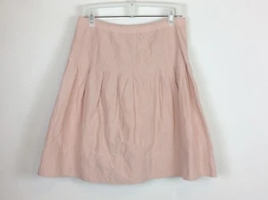 Falda forrada para mujer CAbi rosa algodón poli metálico aspecto arrugado talla 2  - Imagen 1 de 10