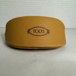 Original Tod's Echtleder hellbraun Sonnenbrille Glas Etui Top gebrauchter Zustand - Bild 1 von 8