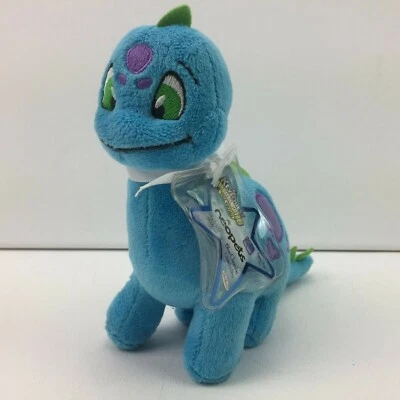 Neopets Blue Chomby Series 3 Keyquest Plushie Stuffed Animal 42375 NOS - Image 1 of 4