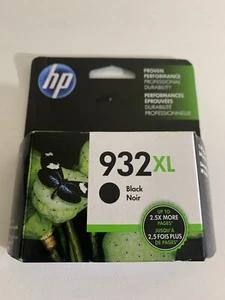 HP 932XL Schwarz Noir Tintenpatrone - Ablaufdatum November 2019 Neu Versiegelt - Bild 1 von 2