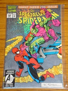 SPIDERMAN SPECTACULAR #200 GS GREEN GOBLIN FOIL COVER MAY 1993 - Picture 1 of 1