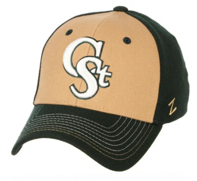COLORADO ST. STATE RAMS NCAA 2-TONE STITCH STRETCH CAP HAT ADULT Z-FIT SIZES NWT - Image 1 of 4