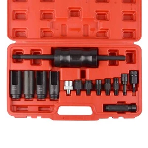 14Pcs Diesel Injection Puller Remover Tool Kit Set Siemens Bosch Delphi - Picture 1 of 5