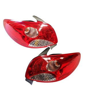 Rear Tail Lights Lamps Left & Right Side Peugeot 206+ 206 Hatchback 1 Pair - Picture 1 of 8