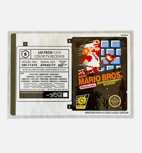NEW LEGO | Sticker Sheet for Set 71374 - (69933/6319514) Nintendo System NES - Picture 1 of 1