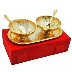 Metal Handmade Gold Silver Plated Tray Special Standard For Gift Purpose