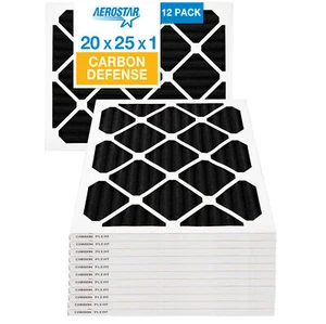 20 x 25 x 1 MERV 7 Odor Pleated Air Filter (12 Pack) - Picture 1 of 3