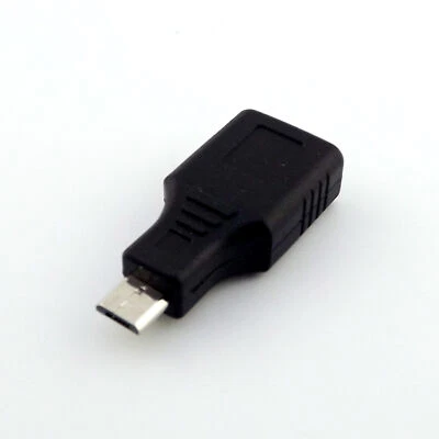 1pcs USB 2.0 A Female To Micro USB B 5 Pin Male Plug F/M OTG Adapter Converter - Image 1 of 4