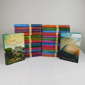 Lot of 28 Annies Attic Mysteries HCDJ Ribbon Bookmark 2010 Various Authors Cozy - Imagen 1 de 12