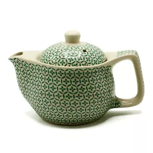 Small Herbal Teapot - Green Mosaic - Brand New & Boxed - 17x11x11 (cm) - Picture 1 of 2