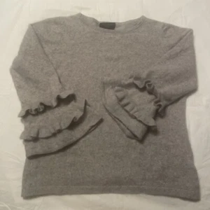 Luxus Kaschmir Charter Club grau Pullover fällt aus wie ein Medium WUNDERSCHÖN!!!! - Bild 1 von 10