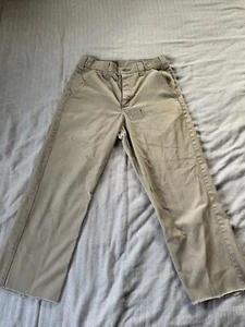 Carhartt Khaki Pants Mens 30x34 Canvas High Rise Rugged - Picture 1 of 17