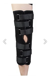 TANDCF Knee Immobilizer Secure Comfort Brace & Stabilizer for Recovery, Lg *NEW* - Picture 1 of 8