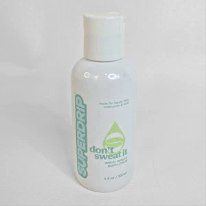 Superdrip Don’t Sweat It Sweat Rescue Bodylotion 4oz/120ml Hände Füße Achseln - Bild 1 von 3