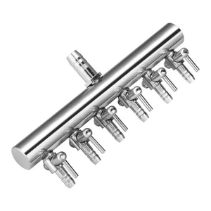 Conector de tubería de aire para acuario distribuidor de tubería de oxígeno para pecera para - Imagen 1 de 10
