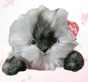 ⭐️ SMOKEY ⭐️ 20TH Anniversary Edition! 2006 TY CLASSIC Long-haired CAT - MWMT'S - Picture 1 of 8