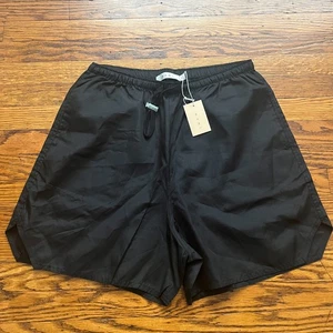 Pantaloncini da trekking MNML tutti i giorni elasticizzati in vita tasche nero uomo S 4 pollici cuciture interne - Foto 1 di 8