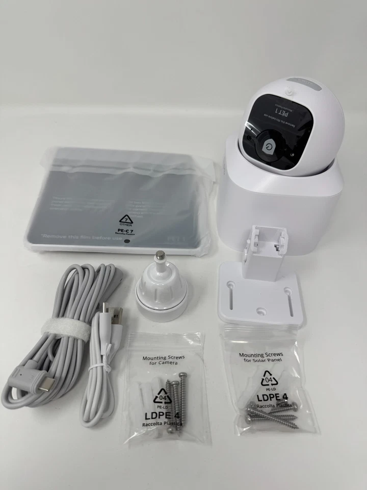 New eufy SoloCam E30 Solar Powered 2K Wireless Security Camera AI Tracking 360° - Image 1 of 1