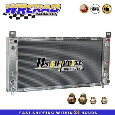 Radiador para Chevy Silverado 1500 2500 3500 HD Suburban Tahoe Yukon 4.8 5.3 6.0L Foto 1 de 4