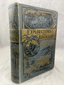 1889 DARKEST AFRICA Stanley JUNGLE SAFARI Congo BIG GAME HUNTING Nile SAVAGES - Picture 1 of 24