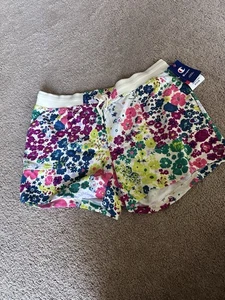 Neu mit Etikett Champion Campus French Terry Damenshorts Flower Power 1X Fitnessstudio Athleisure - Bild 1 von 7