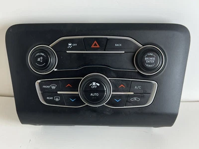 2015 DODGE CHARGER AC CLIMATE TEMPERATURE HEATER CONTROL PANEL 56054676AB OEM - Image 1 of 4