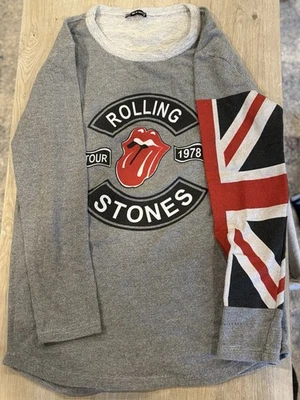 Rolling Stones Union Jack Sleeve Tour 1978 Long Sleeve - Image 1 of 4