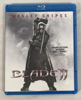 Blade II 2 Blu-ray 2012 Wesley Snipes  Guillermo Del Toro - Image 1 of 2