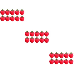 54 stücke Weihnachtsdekorationen Äpfel Anhänger Schöne Äpfel Hängende Anhänger - Bild 1 von 12