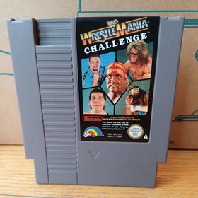 WWF WRESTLEMANIA CHALLENGE Nintendo Entertainment System NES UK PAL A