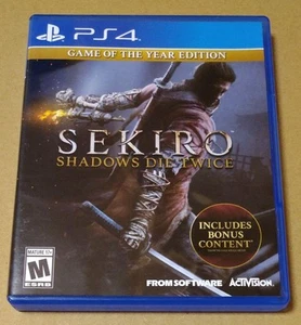 Sekiro Shadows Die Twice GOTY Edition PS4 North American Version Used - Picture 1 of 4