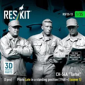 1/35 Reskit RSF35-0013 CH-54A "Tarhe" pilots Late in a standing position (1968 + - Picture 1 of 4