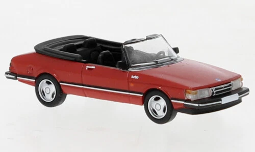 Brekina PCX870669 - 1/87 Saab 900 Cabriolet, Red, 1986 - New - Image 1 of 1