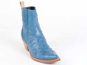 Neue blaue Cowboystiefel von Sartore Paris 35 US 5 - Bild 1 von 6