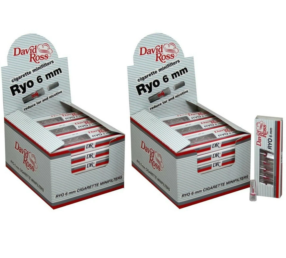 480 Microbocchini David Ross Ryo 6 mm  48 astucci 2 Box riutilizzabili - Image 1 of 1