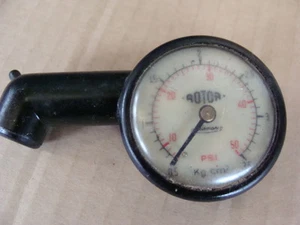 MANOMETRO PRESSIONE RUOTE ROTOR ALEMANNO MOTO AUTO VINTAGE - Foto 1 di 4