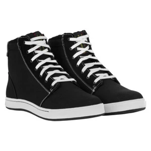 Highway 21 Axle Black and White Motorcycle Shoes Men's Sizes 9 - 14 - Bild 1 von 5
