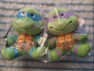 TMNT 2023 KidRobot Neca 8” Plush Lot of 2 Teenage Mutant Ninja Turtles Phunny - Picture 1 of 5