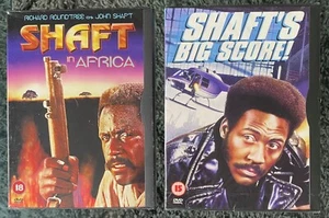 Shaft In Africa & Shaft's Big Score DVD Reg 2 Richard Roundtree BRAND NEW/SEALED - Picture 1 of 2
