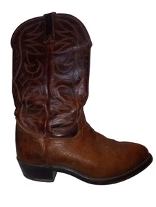 Bottes de cow-boy vintage en cuir marron Durango SW823 fabriquées aux États-Unis taille 7 1/2 D - Photo 1/7