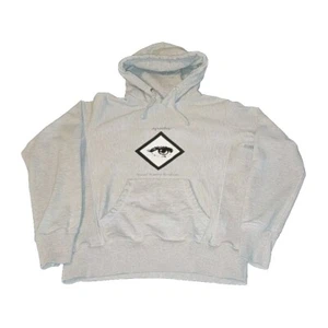 Apathy Hoodie Gray Graphic Print Streetwear Brand Visual Staging Syndicate Rare - Picture 1 of 7
