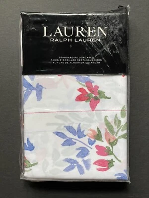 ¡NUEVO! PAR DE FUNDAS DE ALMOHADA ESTÁNDAR MAGGIE Floral Flor Blanca ¡FUNDAS DE ALMOHADA ESTÁNDAR NUEVAS EN PAQUETE! Foto 1 de 4