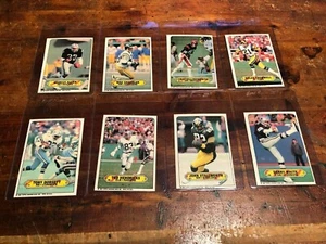 LOT OF 8 1983 TOPPS FOOTBALL CARD STICKERS MARCUS ALLEN ROOKIE DORSETT NRMT  - Picture 1 of 2