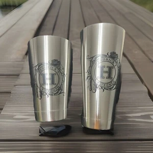Hendricks Gin 2 piece Boston Shaker set. stainless steel - Picture 1 of 7