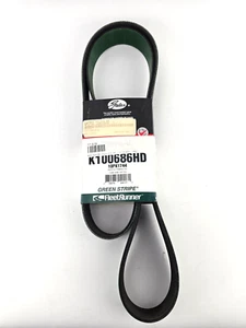 Gates FleetRunner Cintura a serpentina Micro-V K100686HD 10PK1744 - Foto 1 di 2