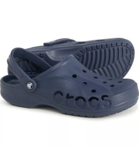 mens leather crocs size 11